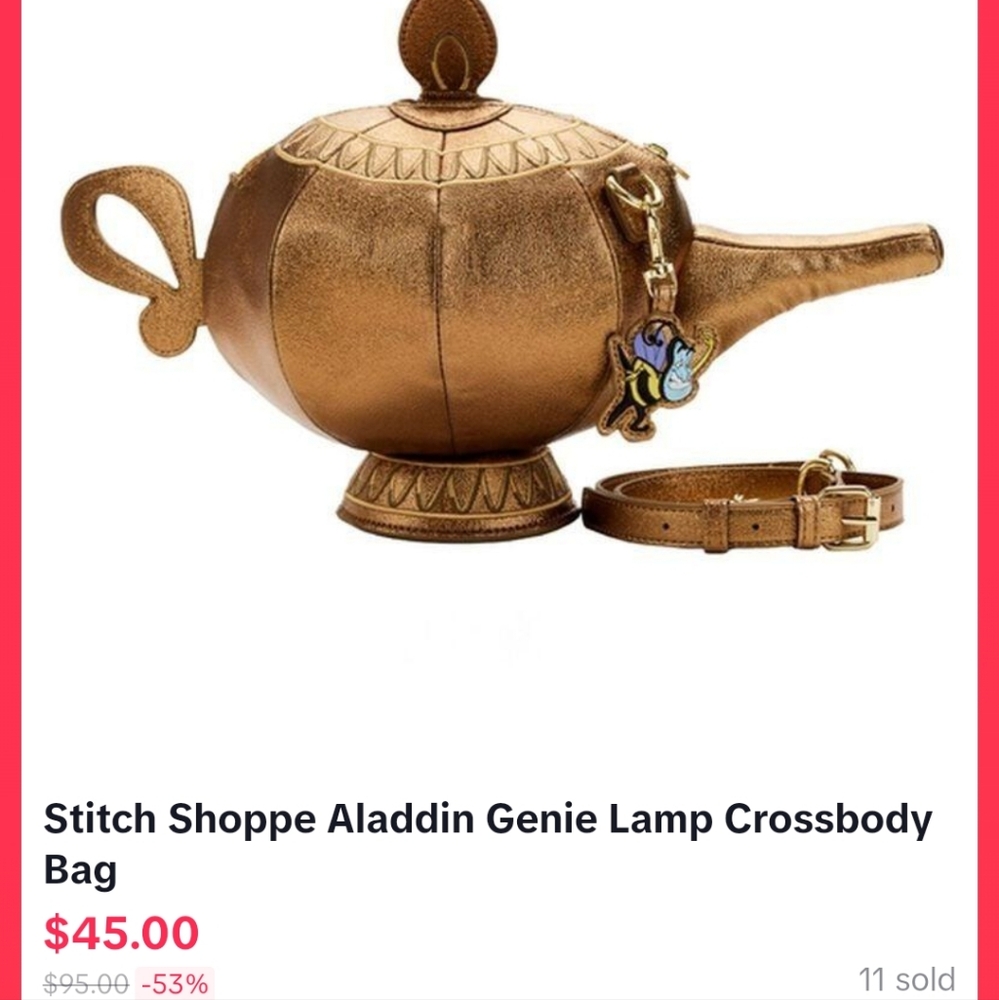 Aladin lamp bag
